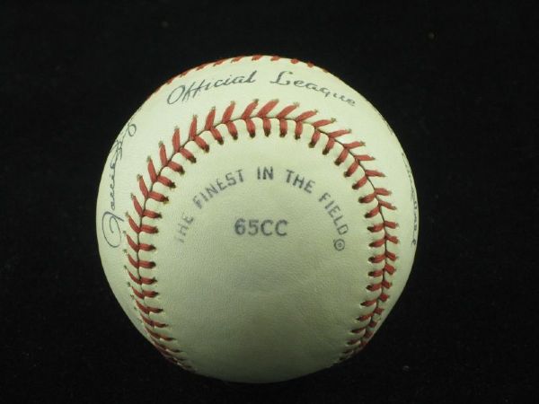 ROLLIE FINGERS / BILL SOUP CAMPBELL Facsimile Signed Souvenir Baseball