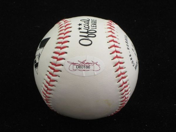 JEFF SALAZAR Single Signed Baseball Diamondbacks Rockies Pirates JSA Authentic