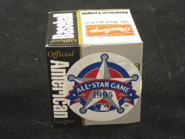 Official 1995 All-Star Game Baseball NEW IN BOX Unused Texas