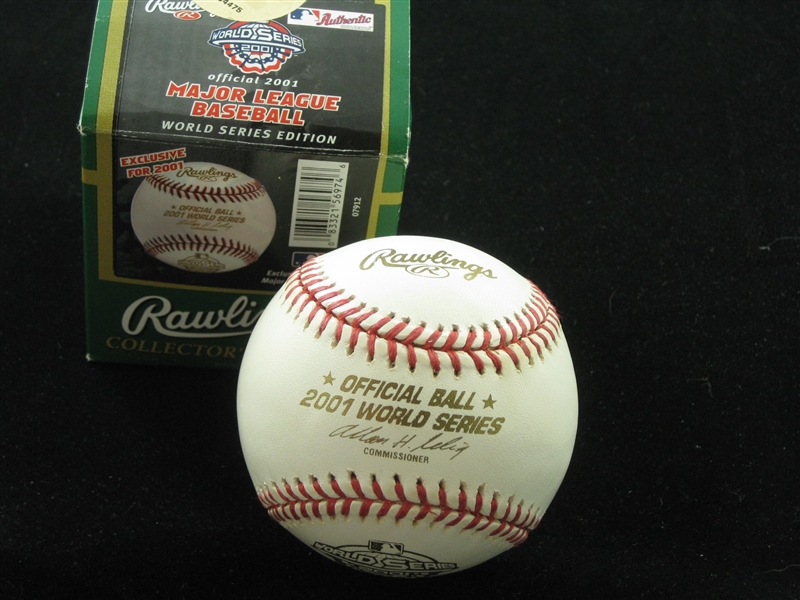 2001 Official World Series Baseball (Post-9/11 Re-Design) NEW UNUSED w/ Box