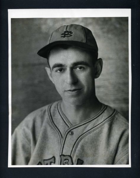 SAL GLIATTO 1937 St. Paul Saints Original 8x10 GEORGE BURKE / NORM PAULSON Photo