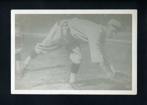 ZEB TERRY Vintage Photo 1920 Chicago Cubs GEORGE BRACE
