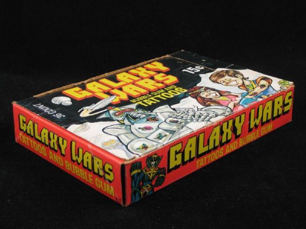 Donruss GALAXY WARS Gum & Tattoos 15-Cent Display Box