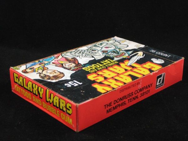 Donruss GALAXY WARS Gum & Tattoos 15-Cent Display Box