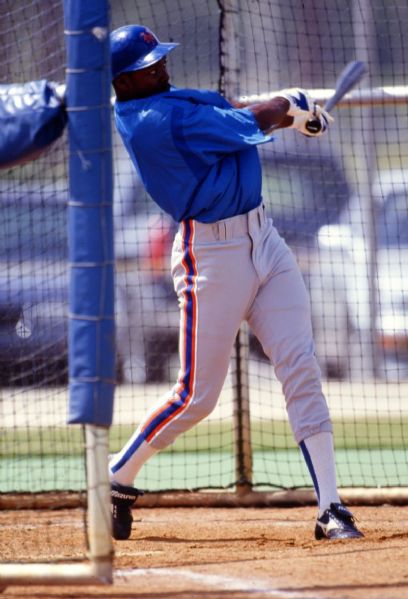 1991 Vince Coleman NEW YORK METS Original 35mm Slide Photo by Ronald C. Modra