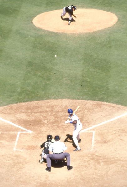 1991 Alex Fernandez Pitching WHITE SOX Original 35mm Slide Photo by Ronald Modra