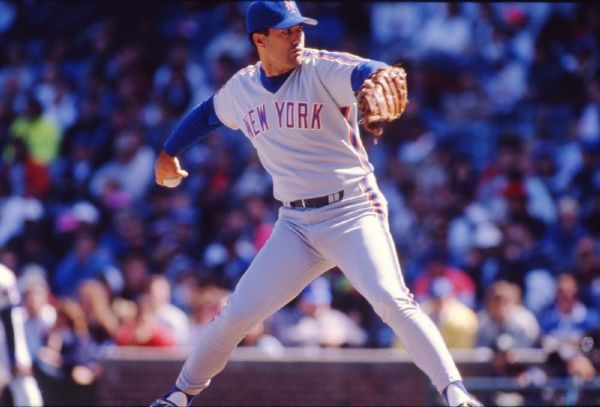 1990 Ron Darling NEW YORK METS Original 35mm Slide Photo by Ronald C. Modra