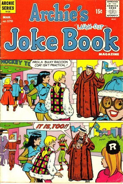 Archie's Jokebook Magazine #170 VG/F 1972 Archie Comic Book
