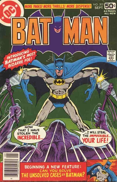 Batman #303 F/VF 1978 DC Comic Book
