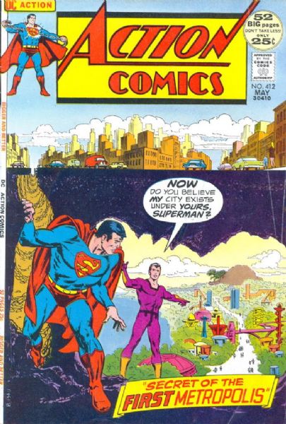 Action Comics #412 FN 1972 DC Comic Book