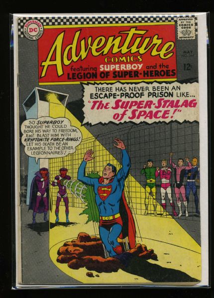 Adventure Comics #344 G/VG 1966 DC Comic Book