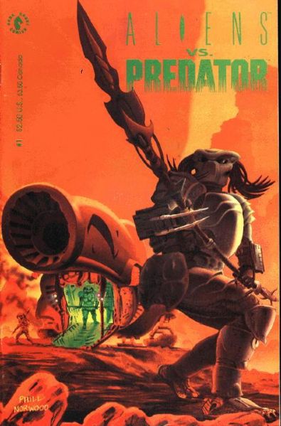 Aliens vs. Predator #1 (2nd print) Dark Horse Comic Book