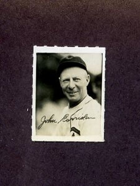 1935-1937 George Burke Photo Stamp RED CORRIDEN Chicago Cubs