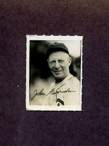 1935-1937 George Burke Photo Stamp RED CORRIDEN Chicago Cubs