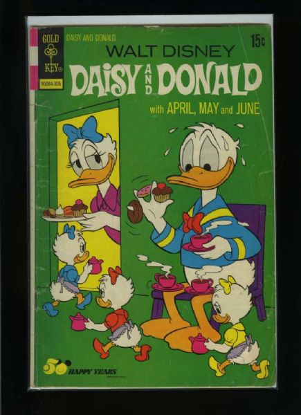 Daisy and Donald #1 G 1973 Gold Key Comic Book