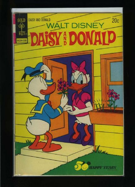 Daisy and Donald #2 VG 1973 Gold Key Comic Book