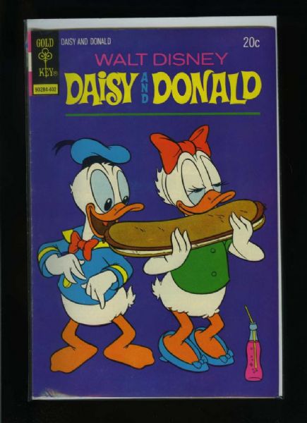 Daisy and Donald #4 FN 1974 Gold Key Comic Book