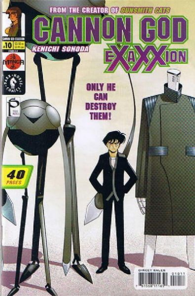 Cannon God Exaxxion #10 NM 2002 Dark Horse Comic Book