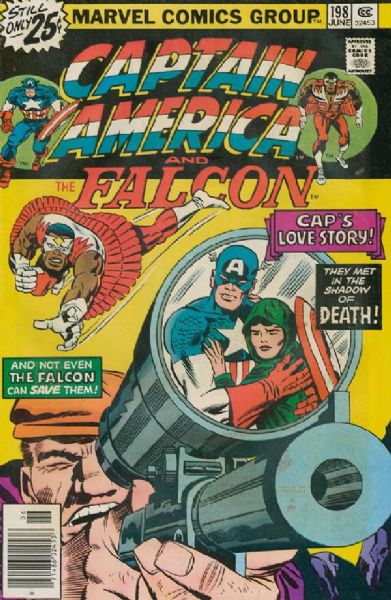 Captain America #198 F/VF 1976 Marvel Madbomb, Part 6; 
