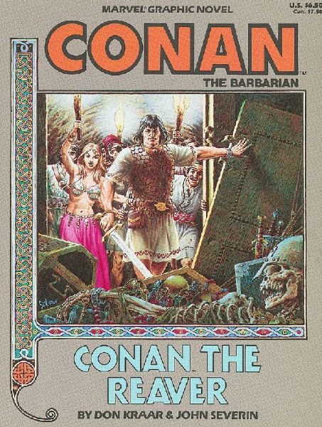 Conan the Reaver GN NM 1987 Marvel Comic Book