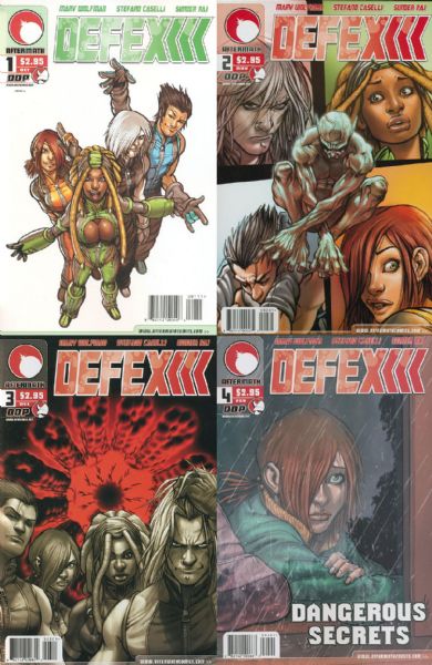 Defex RUN #1-4 NM 2004 Devil's Due Comic Book