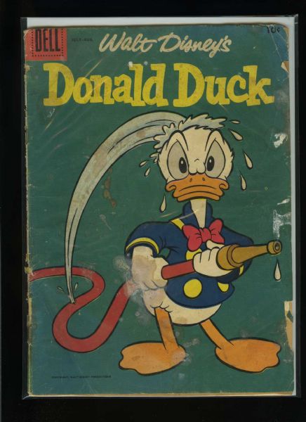 Walt Disney's Donald Duck #60 FR 1958 Dell Comic Book