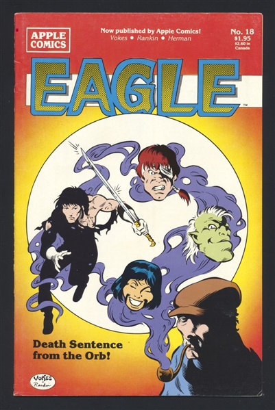 Eagle #18 VF  Apple Comic Book