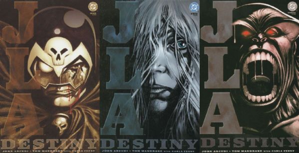 JLA: Destiny GN #1-3 NM 2002 DC Comic Book