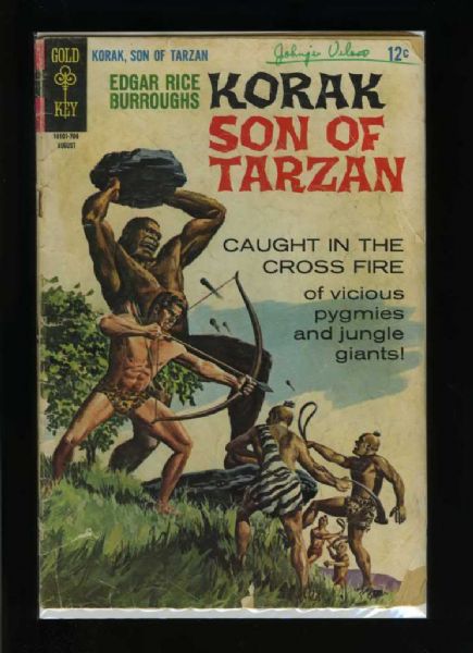Korak, Son of Tarzan #18 G 1967 Gold Key Comic Book