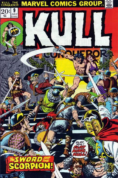Kull the Conqueror (V1) #9 VG/F 1973 Marvel Comic Book