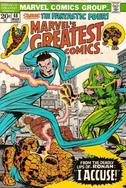 Marvel's Greatest Comics #48 VG/F 1974 Marvel Comic Book