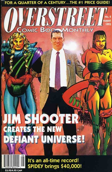 Overstreet's Comic Book Monthly #4 F/VF 1993 Overstreet Comic Book
