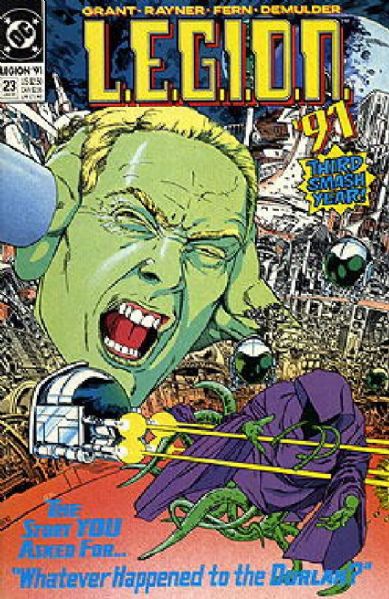 L.E.G.I.O.N. #23 NM 1991 DC LEGION Comic Book