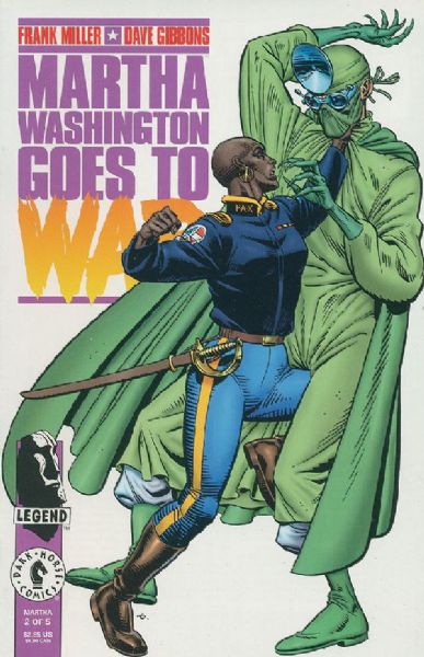 Martha Washington Goes to War #2 VF 1994 Dark Horse Frank Miller Comic Book