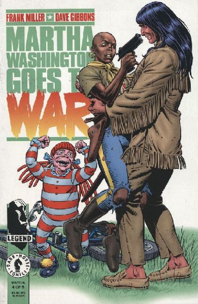 Martha Washington Goes to War #4 NM 1994 Dark Horse Frank Miller Comic Book