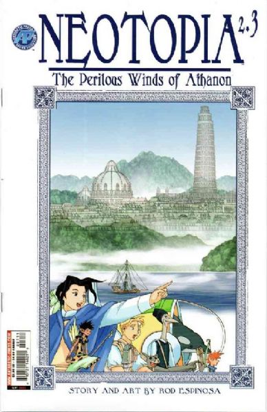 Neotopia V2: The Perilous Winds of Anthanon #3 NM 2003 Antarctic Comic Book
