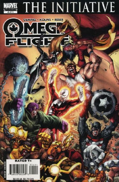 Omega Flight #4 NM 2007 Marvel The Initiative Comic Book