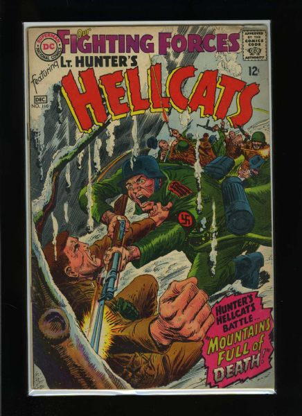 Our Fighting Forces #110 FN 1967 DC Comic Book