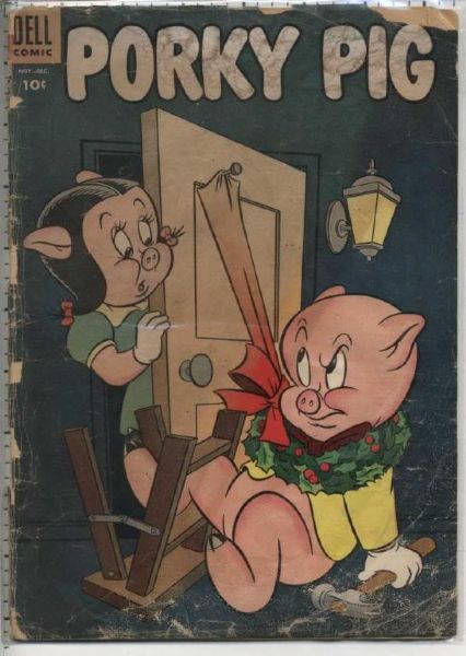 Porky Pig #37 FR 1954 Dell Comic Book