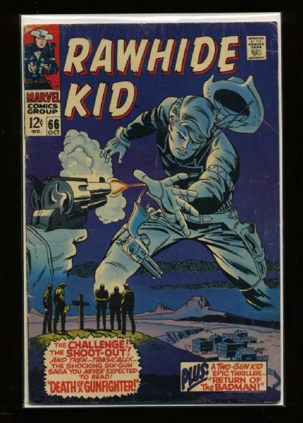 Rawhide Kid (V1) #66 G/VG 1968 Marvel Comic Book