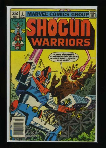 Shogun Warriors #3 VF/NM 1979 Marvel Comic Book