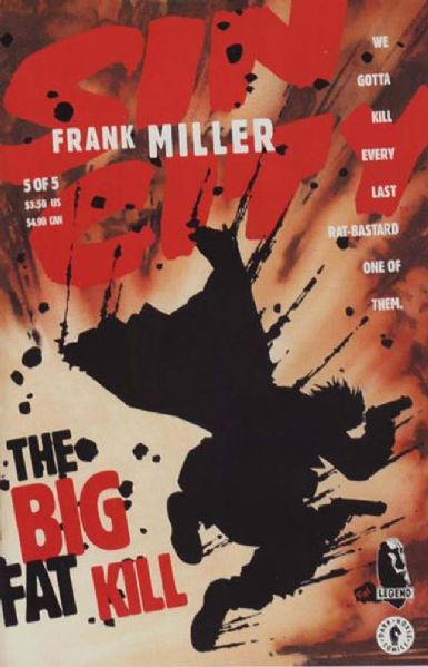 Sin City: The Big Fat Kill #5 VF/NM 1995 Dark Horse Comic Book