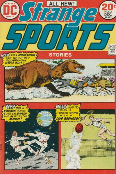 Strange Sports Stories #2 G/VG 1973 DC Comic Book
