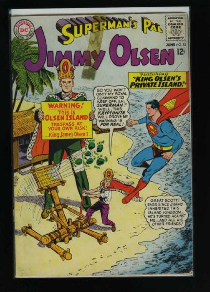 Superman's Pal Jimmy Olsen #85 VG 1965 DC Comic Book