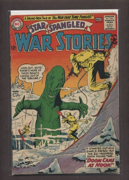 Star Spangled War Stories #114 VG/F 1964 DC Dinosaurs Comic Book