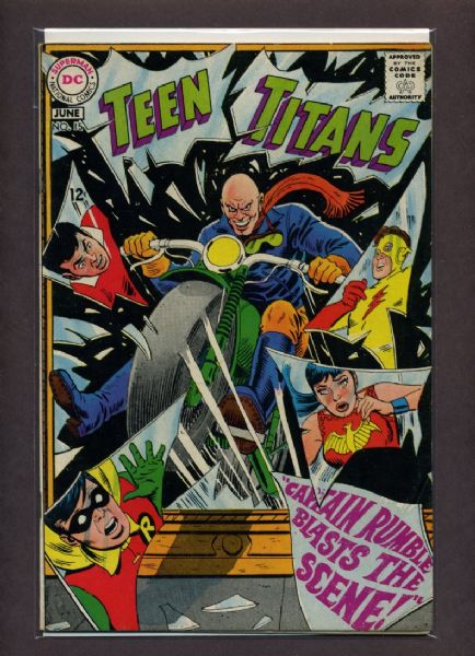 The Teen Titans #15 VG/F 1968 DC Comic Book