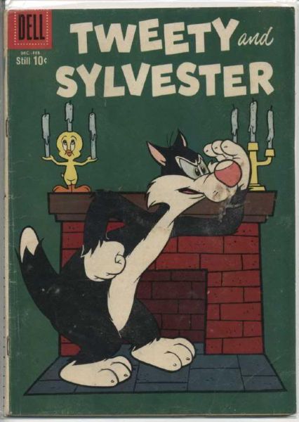 Tweety and Sylvester (V1) #23 G/VG 1958 Dell Comic Book