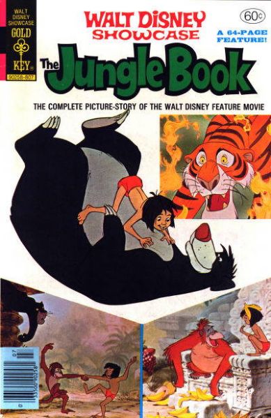 Walt Disney Showcase #45 VF 1978 Gold Key Jungle Book Comic Book