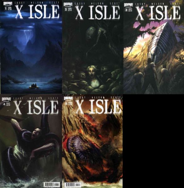 X Isle SET #1-5 NM 2006 Boom! Comic Book