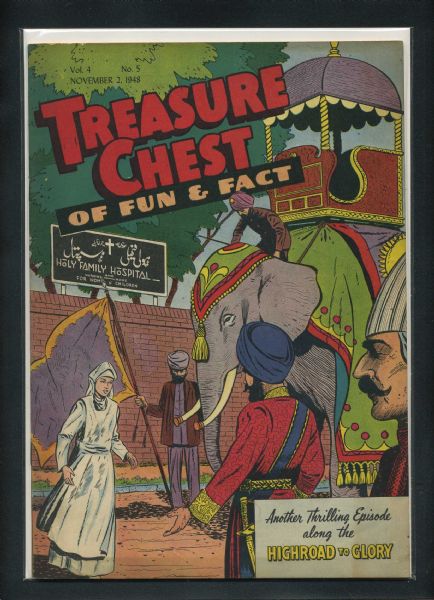 Treasure Chest of Fun and Fact #51 F/VF 1948 George A Pflaum (Vol. 4 #5)